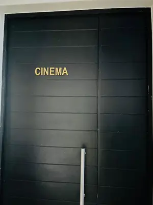 a black garage door with the word genera on it at Large 3 Bedroom Apartment in Midrand, Waterfall City - More space than a hotel room - Ideal for families, groups and work trips - 20 Elizabeth Place in Midrand