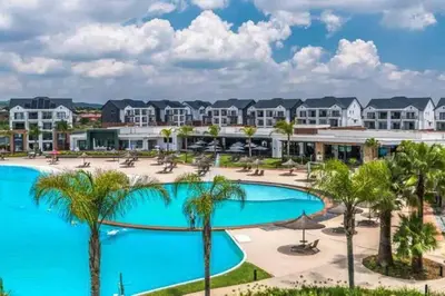 an image of the pool at the resort at Apartment at The Blyde in Pretoria