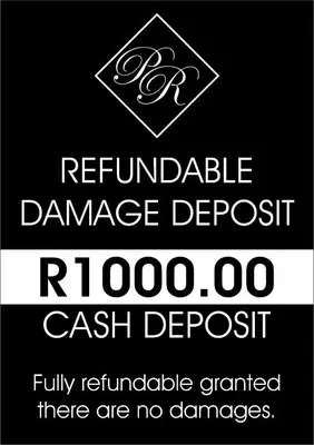 a sign that readsauthorized damage depositraxraxraxraxraxraxraxraxrax at 77 On Burger in Polokwane
