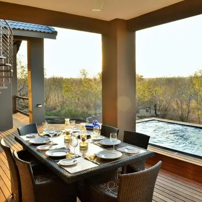 Luxury Mjejane Park Lodge - Private Pool & Sundeck