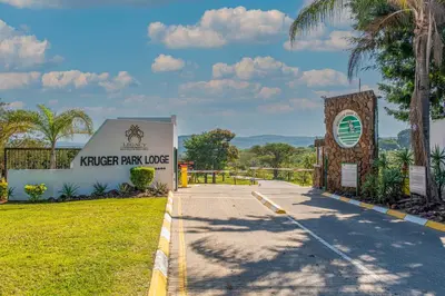 a sign at the entrance to a ranger park lodge at Kruger Park Lodge Unit No. 265 in Hazyview